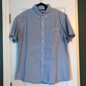 IZOD XL Button Down Short Sleeve Polo